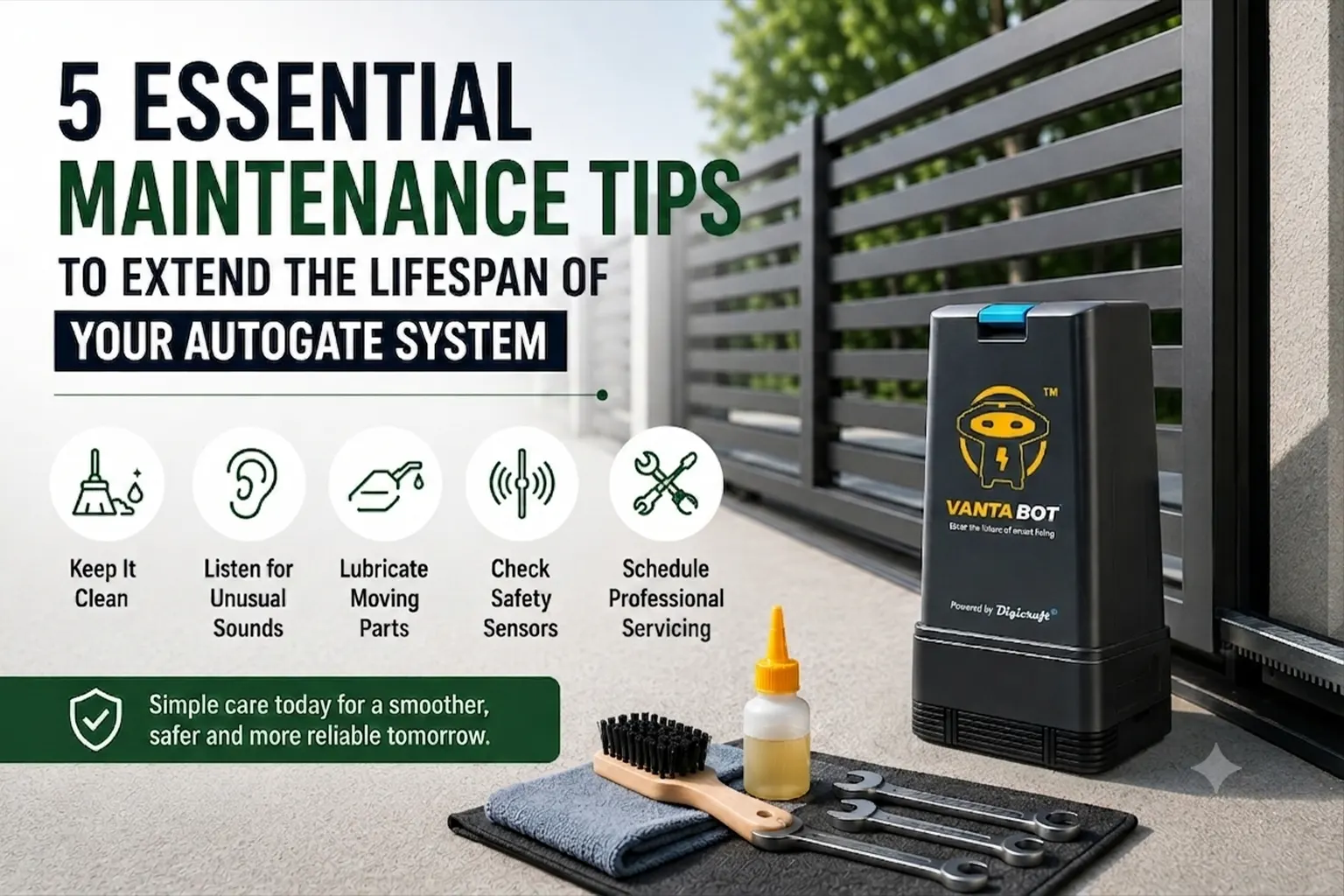 How to Extend the Lifespan of Your Autogate System: 5 Essential Maintenance Tips Every Homeowner Should Know